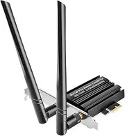 WiFi 6E PCIE Network Card MT7922 5400Mbps High Speed Transmission BT5.2 IEEE 802.11ax Tri-Band Wireless Adapter