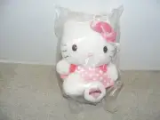 NIP SANRIO HELLO KITTY 6" OCTOBER BIRTHDAY PLUSH DOLL