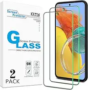 [KATIN] [2-Pack] Tempered Glass Designed for Samsung Galaxy A54 5G Screen Protector, Anti Scratch, Bubble Free, Case Friendly
