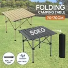 Folding Camping Table Roll Up Aluminum Portable Outdoor Picnic BBQ Desk 2 Size