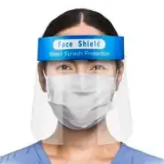 4 Safety Full Face Shield Reusable Mask Washable Protection Cover Anti-Splash