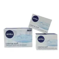 在飛比找蝦皮購物優惠-Nivea 香皂 - 溫合款 Creme soft  (白包