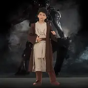 Obi-Wan Kenobi Anakin Skywalker Jedi Knight Cosplay Costume Outfits Kid's Boys Movie / TV Theme Costumes Party / Evening Masquerade Easy Carnival Costume