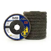 100 Pack 4.5" x 7/8" XL 40 Grit High Density Flap Discs Jumbo Grinding Wheel T29
