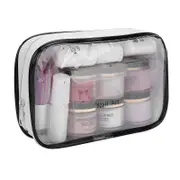 Nail Dipping Powder Set Nail Art Powder Top Base Coat Gel Brush Manicure Tool