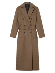 A.Emery Kenner Coat in Brown Flax Melange