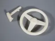 Tamiya 1/10 R/C Toyota Hilux Bruiser RC4WD Trailfinder Interior Steering Wheel