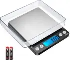 AMIR Digital Kitchen Scale 500g/ 0.01g Pro Cooking scale with Back-Lit LCD Displ