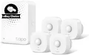 Tapo Smart Hub Alarm Doorbell System Wireless Motion Sensor Wide Detection