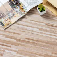 在飛比找蝦皮商城優惠-DIY竹節拼木地板貼 宜家寶 10/20/40片 自黏地板 