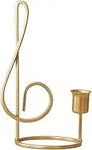 Whistling Kettle， Luxury Iron Art Music Notes Music Fragrance Candlestick Ornaments Romantic Wedding Candlelight Dinner Modern