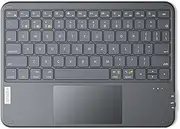 Inateck Bluetooth Keyboard with Touchpad, Ultra Slim and Portable Wireless QWERTY Keyboard, Compatible with Windows and iPad OS, KB01105