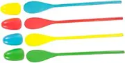 EXAOMBLE 4-Pack Balance Spoon Toy for Boys and Girls Fidget Sensory Toys Outdoor Egg Hunt Game Set Team Building Games Play Equipment