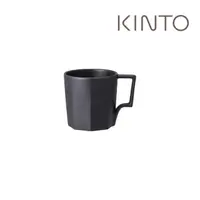 在飛比找momo購物網優惠-【Kinto】OCT八角陶瓷馬克杯300ml 黑