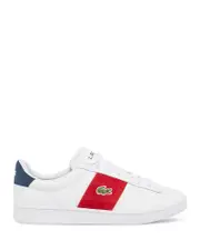 Lacoste Men's Carnaby Set Cigar Bar Lace Up Sneakers