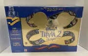 SEALED 2000 Mattel Wonderful World of Disney Trivia 2 The Sequel Board Game-NEW