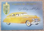 Announcing the New Lincoln Nothing Could Be Finer Metal Tin Sign 16 X 11