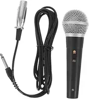 Kisangel Wired Microphone for Karaoke Handheld Dynamic Vocal Mic with Cable Cardioid Pickup for Audio for Ktv Presentations and Conferences Durable and Versatile