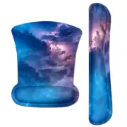 Gaming Mouse Pad Wrist Support & Keyboard Wrist Pad Combo Set - 3192