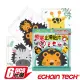 【Echain Tech】熊掌動物金鋼砂浴室防滑止滑貼片-3包18片