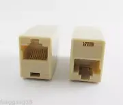 10x RJ45 CAT5 Network Cable Line Connector Adapter Extender Plug Coupler Joiner