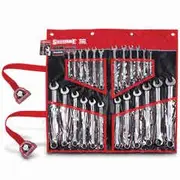 SIDCHROME 24 Piece Metric/AF Ring/Open End Spanner Set SCMT22104