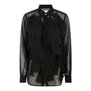 [COMME des GARCONS COMME des GARCONS] Polyester Georgette Shirt