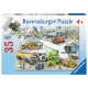 【Ravensburger】維寶拼圖 忙碌機場 35片