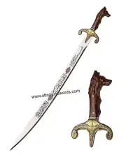 Wolf Headed Sultan Melikshah Sword