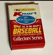 1982 Kmart Topps 20th Anniversary Complete Baseball Card Set, Mantle,Mays,Bench