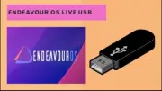 EndeavourOS Mercury USB Flash Drive 64bit Live Install Bootable Endeavour Linux