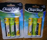 Lot Of 2- ChapStick Tropical Paradise Collection Flavor Lip Balms.