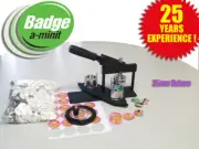 35mm Multipress Badge Making Machine with 250 buttons and circle cutter