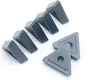 10 Pieces of TPKN2204 PDTR LT30 Grooving Insert Carbide Lathe Cutting Tool CNC Turning Accessories TPKN2204 LT30 Milling Cutter Turning Tool