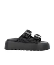 Casadei Double-Strap Slip-On Sandals 35,36,37,39.5,38,39,40.5,40,36.5 Black