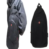 在飛比找momo購物網優惠-【OverLand】單肩後背包中容量主袋+外袋共三層(USB