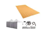 Kings 2x Gazebo Side Wall + Mesh Flooring 6m x 3m + 4M Strip light