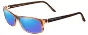 Porsche P8243-B 54mm Polarized Bi-Focal Sunglasses Crystal Brown Matte 41 OPTION