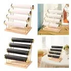 4 Tiers Bracelet Holder Bangle Display Stand Scrunchie Headband Jewelry