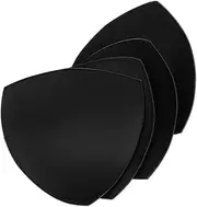 [LIFKOME] 3 Pair Bra Inserts Pads Push up Sport Bra Push up Pads Comfortable Sports Bra Pad Inserts Bikini Bra Insert Bra Sponge Pad Bra Inserts Push-up Pad Breast Forms Bras Black