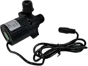 SHYSKY DC40F-2460 Micro Brushless DC Water Pump 24V 28W, 960LPH 6m, Waterproof, 20mm threaded ports, Safe Low Noise Stable Long-term Work, Submersible or Land Use, For small cooling, gardening