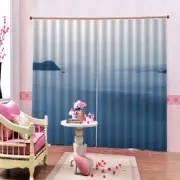 Mysterious Expanse Water 3D Curtain Blockout Photo Print Curtains Drape Fabric
