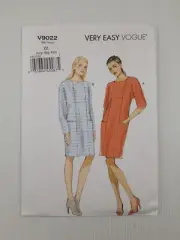 Vogue Sewing Pattern 9022 V9022 Misses Fitted Dress Pattern Size L-XXL NEW