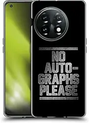 Head Case Designs Officially Licensed WWE The Miz No Autographs Please Superstars 6 Soft Gel Case Compatible with OnePlus 11 5G