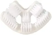 V WHITE V-Shaped Replacement Head for Ultrasonic Toothbrush - Food Grade Silicone with Bristles - Effective Cleaning Between Teeth - Mouthpiece for Oral Hygiene and Preventive Care - Kids (1-Pack)