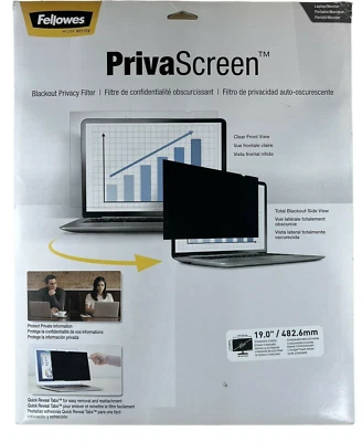 Fellowes PrivaScreen Blackout Privacy Filter for 19" Standard Laptop/Monitor