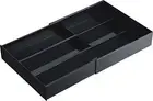 Yamazaki sliding cutlery storage expansion contraction & slide tray black 3383