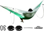 Outdoor Tree Hammock - Lightweight Large Portable Hammock,Waterproof Nylon Lightweight Outdoor Supplies for Garden Yard Camping Beach Hiking Fishing BBQ