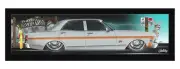 XW Ford Falcon GT Silver Auto Art Man Cave Bar Runner Mat
