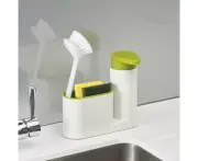 Soap Dispenser Pump, Chenke 2 In 1 Soap Dispenser Pump And Sponge Holder Refillable Soap Dispenser Kitchen Liquid Soap Dispenser